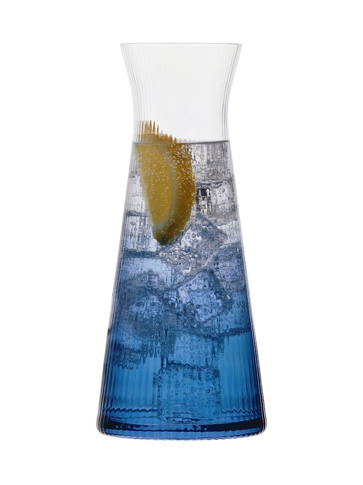 Anton Studio Designs Blue Empire Water Carafe - Image 4 of 4