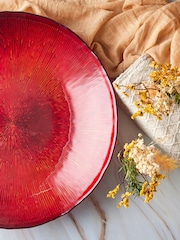 Anton Studio Designs Crimson Crimson Comet Bowl - Image 3 of 4