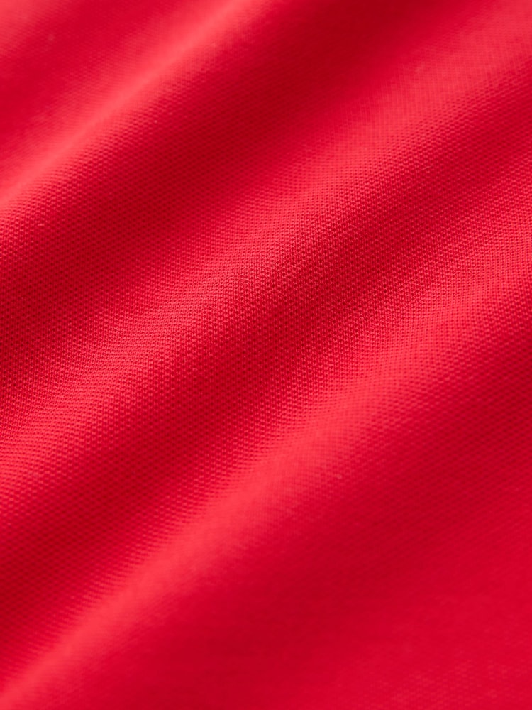 Clarks Red Short Sleeve School polo Shirts 2 Pack - Image 5 of 5