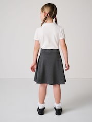 Clarks Grey Girls 2-In-1 Polo School Dress - Image 5 of 9