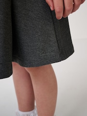 Clarks Grey Girls 2-In-1 Polo School Dress - Image 6 of 9