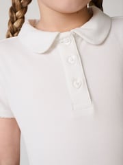 Clarks Grey Girls 2-In-1 Polo School Dress - Image 8 of 9