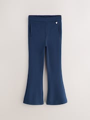 Clarks Navy Girls Flared Pull-On School Trousers - Image 6 of 9