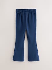 Clarks Navy Girls Flared Pull-On School Trousers - Image 7 of 9