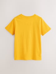 Clarks Yellow T-Shirts 2 Pack - Image 4 of 6