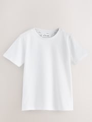 Clarks White Unisex Sports T-Shirts 5 Pack - Image 2 of 8