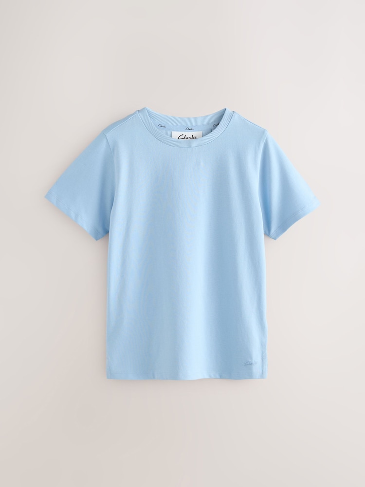 Clarks Blue T-Shirts 2 Pack - Image 2 of 5