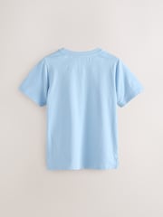 Clarks Blue T-Shirts 2 Pack - Image 3 of 5