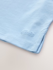 Clarks Blue T-Shirts 2 Pack - Image 4 of 5