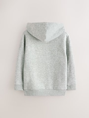 Clarks Grey Zip Through Sweat Hoodie - Image 2 of 4