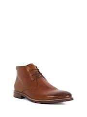 Dune London Natural Millers Comfort Sole Chukka Boots - Image 3 of 6