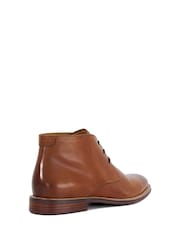 Dune London Natural Millers Comfort Sole Chukka Boots - Image 4 of 6
