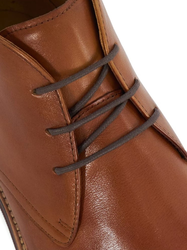 Dune London Natural Millers Comfort Sole Chukka Boots - Image 6 of 6