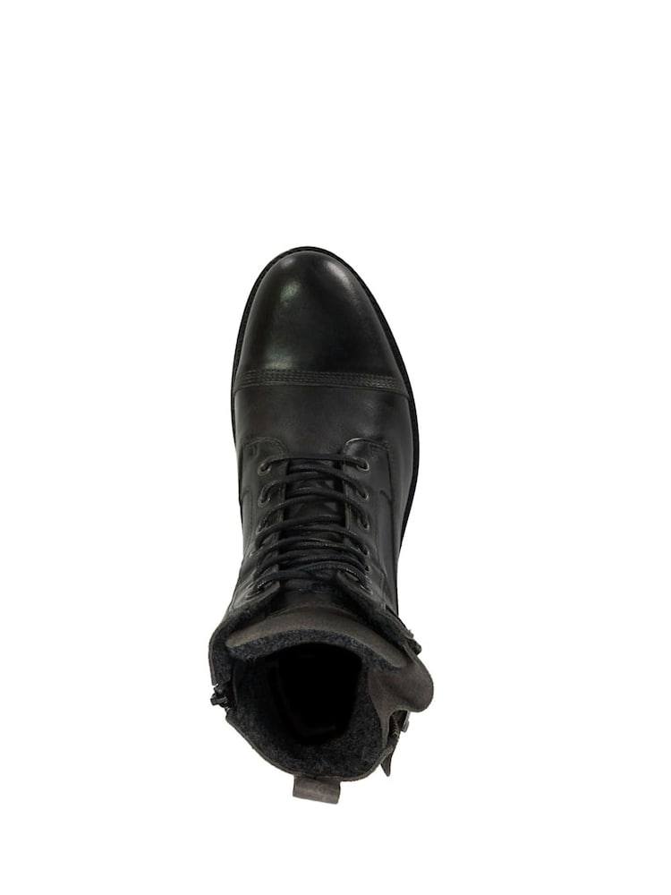 Grau - Dune London Call Call Legere Stiefeletten mit Schnallenriemen - Bild 5 von 5