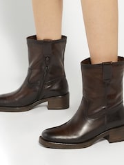 Braun - Dune London Paytyn Pull-on-Stiefel mit kuscheligem Innenfutter - Bild 1 von 6