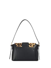 Dune London Animal Print Dara Pocket Front Shoulder Bag - Image 3 of 5