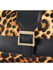 Dune London Animal Print Dara Pocket Front Shoulder Bag - Image 4 of 5