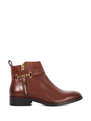 Dune London Brown Parklyn Ankle Boots - Image 2 of 6
