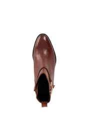 Dune London Brown Parklyn Ankle Boots - Image 6 of 6