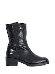 Dune London Black Paytyn Cosy Lining Pull On Boots - Image 2 of 6
