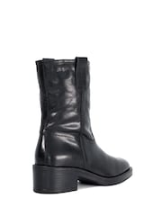 Dune London Black Paytyn Cosy Lining Pull On Boots - Image 4 of 6