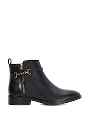 Dune London Black Standard Fit Parklyn Ankle Boots - Image 1 of 6