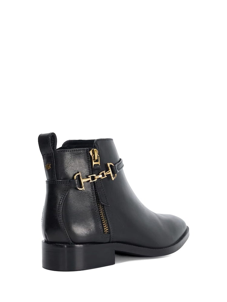 Dune London Black Standard Fit Parklyn Ankle Boots - Image 2 of 5 Dune London Black Standard Fit Parklyn Ankle Boots - Image 2 of 5