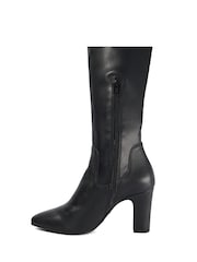 Dune London Black Sirenna Over Knee High Boots - Image 5 of 6