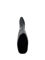 Dune London Black Sirenna Over Knee High Boots - Image 6 of 6