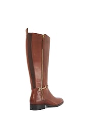 Dune London Brown Standard Fit Taylyn Knee High Boots - Image 4 of 6