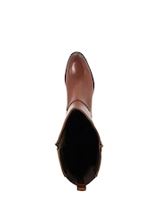 Dune London Brown Standard Fit Taylyn Knee High Boots - Image 5 of 6