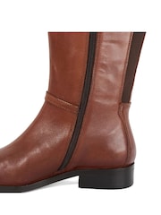 Dune London Brown Standard Fit Taylyn Knee High Boots - Image 6 of 6