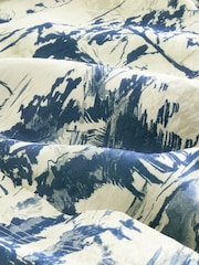 Blue Scenic Print Long Sleeve Button Down Shirt - Image 2 of 3