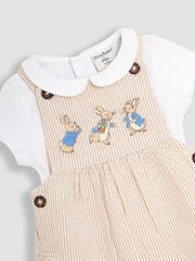 Conjunto corporal JoJo Maman Bébé 2de Peter Rabbit™ Dungarees & - Imagem 6 de 6
