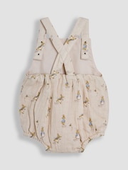 JoJo Maman Bébé 2-Piece Peter Rabbit™ Dungarees & Body Set - Imagen 4 de 9