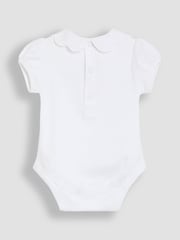 JoJo Maman Bébé White Broderie Collar Body - Image 2 of 3