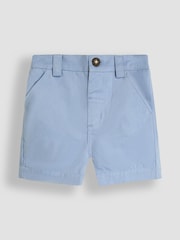 JoJo Maman Bébé Pale Blue Twill Chino Short - Image 1 of 3