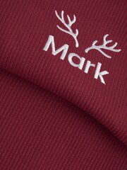 Boys Red Personalised Christmas Antler Pyjamas by Stitch Style - Image 2 of 6