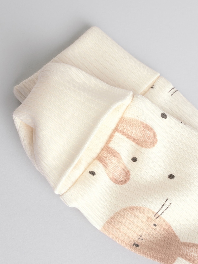 Ecru Baby 100% Cotton Sleepsuits 3 Pack (0mths-3yrs) - Image 13 of 14