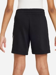 Nike Black Club Fleece French Terry Shorts - Image 2 of 7