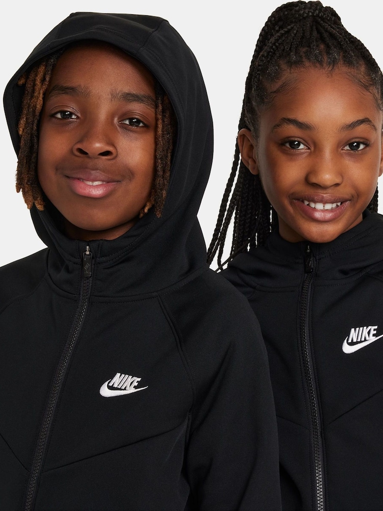 Nike Black Sportswear Tracksuit - Image 10 of 10