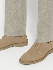 Dune London Brown Brontes Embossed Through Sole Shoes - Image 1 of 6