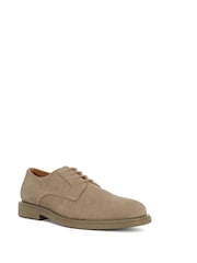 Dune London Brown Brontes Embossed Through Sole Shoes - Image 3 of 6