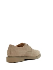 Dune London Brown Brontes Embossed Through Sole Shoes - Image 4 of 6