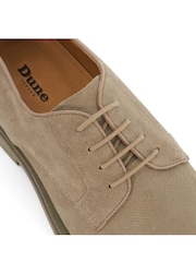 Dune London Brown Brontes Embossed Through Sole Shoes - Image 6 of 6
