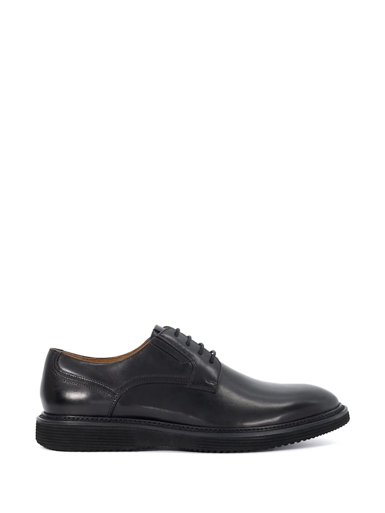 Dune London Black Blairs Premium Hybrid Sole Lace Up Shoes - Image 2 of 6 Dune London Black Blairs Premium Hybrid Sole Lace Up Shoes - Image 2 of 6