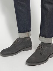 Dune London Grey Brontes Embossed Through Sole Shoes - Image 1 of 6