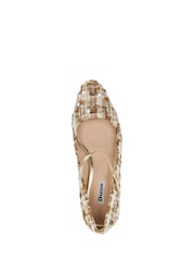Dune London Cream Halliees Mary Jane Smart Flatforms Shoes - Image 5 of 6