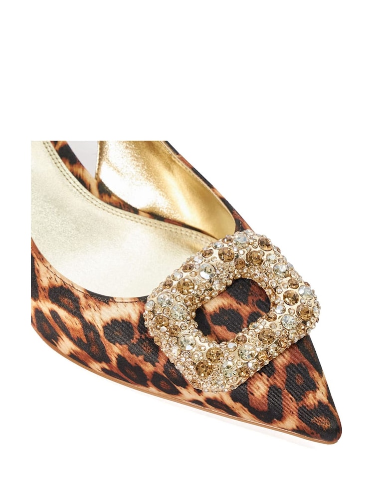 Animal - Dune London Centrepiece Kitten Brooch Slingback čevlji z visoko peto - Slika 6 iz 6 Animal - Dune London Centrepiece Kitten Brooch Slingback čevlji z visoko peto - Slika 6 iz 6
