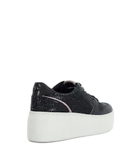 črna - Dune London Evangelyn Flatform Lace-Up Trainers - Slika 4 iz 6